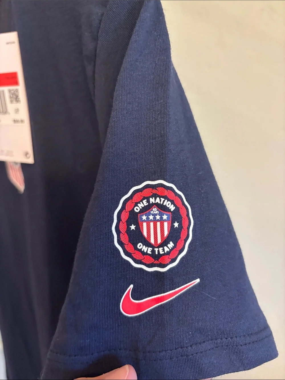 Nike Women’s USA Olympic Patriotic Tee Short-Sleeve Large NWT